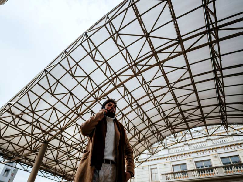 هوشمند سازی ساختمان - سایبان نوری