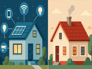 تفاوت خانه هوشمند و خانه سنتی چیست؟